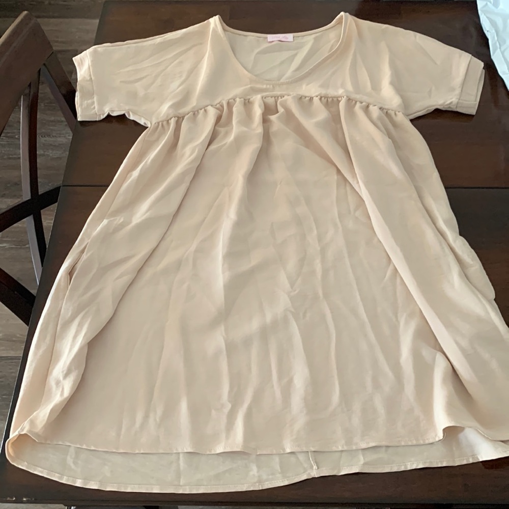 Pink Lily Babydoll Dress